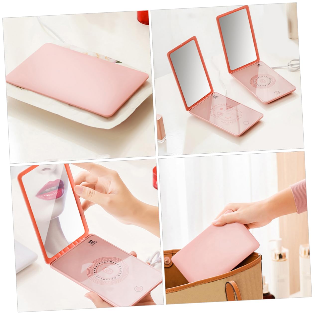 Portable Face Mask Warmer Usb Heated Sheet Mask Device for Skincare Routine Compatible with Various Facial Lightweight Convenient for Home Travel Use