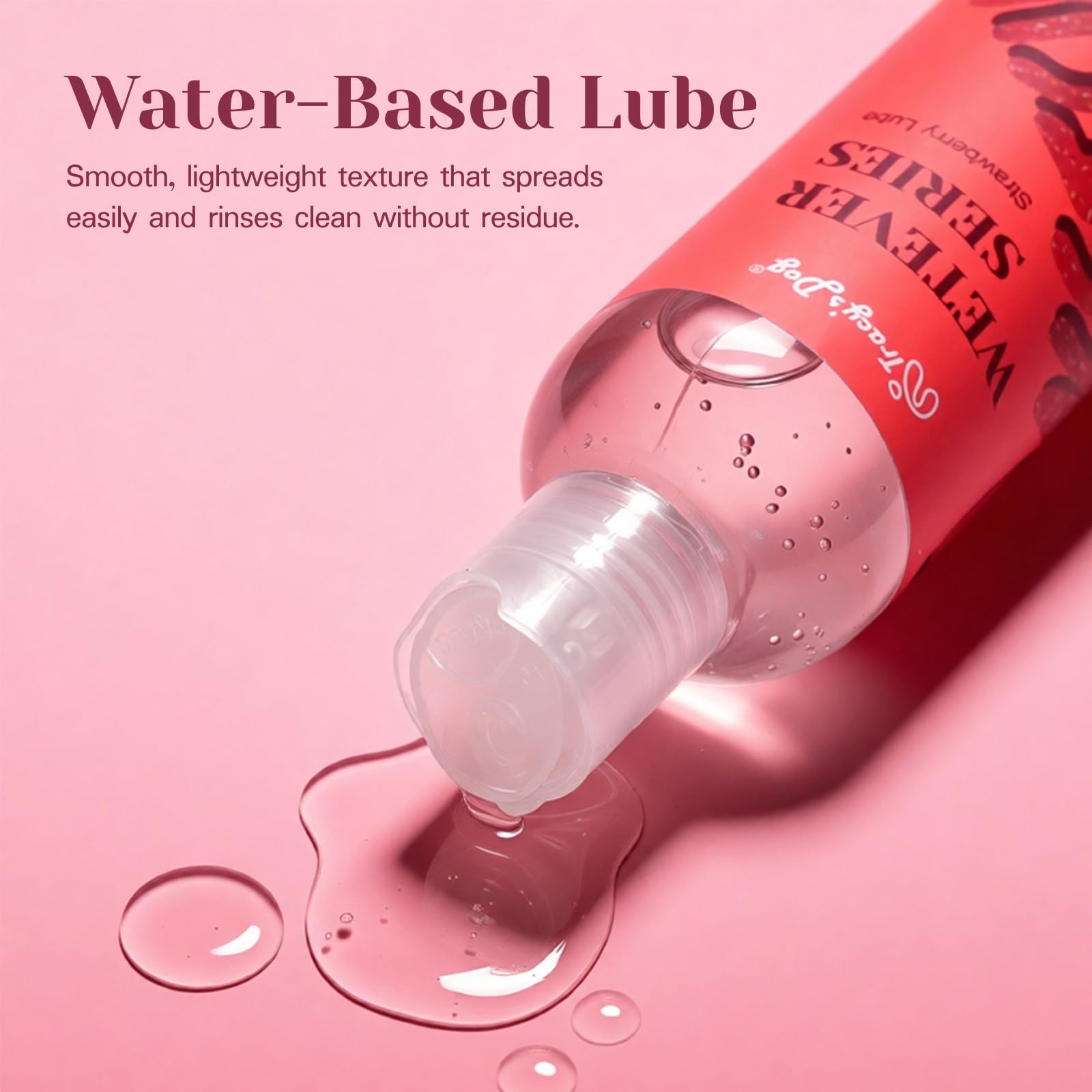 Amazon.com: Tracy's Dog Water-Based Strawberry Flavored Lube - Personal  Lubricant for Men, Women & Couples - Non-Sticky, Easy to Clean, Travel Size  8 fl Oz : Health & Household