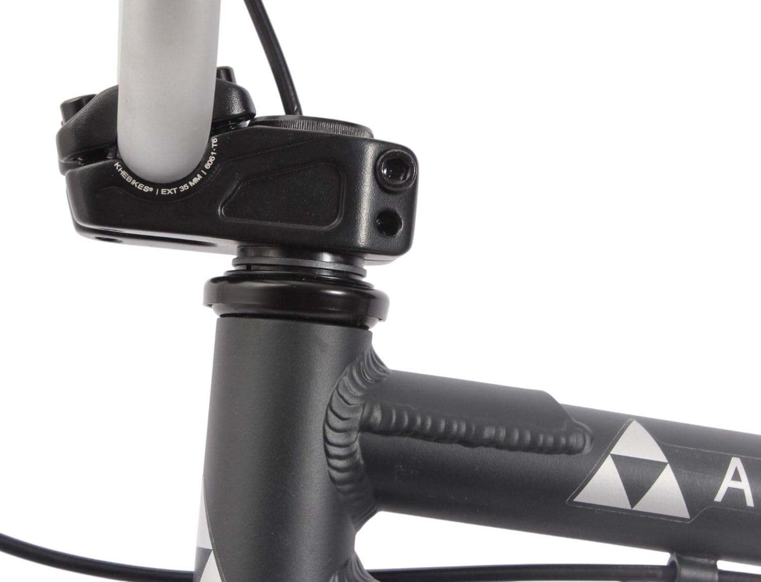 KHEbikes KHE Arsenic LL Vélo BMX 16" 2025 – 7,9kg léger, cadre en aluminium, guidon en aluminium, pneus Two-Tone, frein en U et Sidepull, pour enfants de 110 à 130 cm, BMX Freestyle pour Street & Park