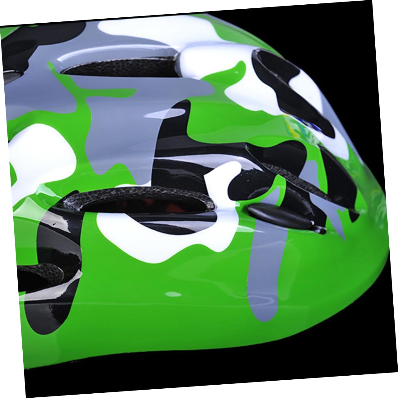 iplusmile 2 Pièces Casque Enfant Casque Roller Skating Cyclisme de vélo s de vélo Green