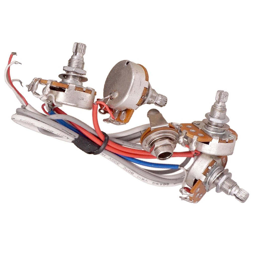 Buy MAXBELL Guitar Circuit Wiring Kit Tone Volume Control A500K B500K