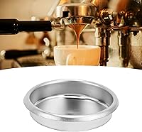 Vista 2 de Cesta de retrolavado, máquina de café de 2.126 in de acero inoxidable, filtro ciego de metal para Breville Sage8 Serie 870 Inserto a contracorriente