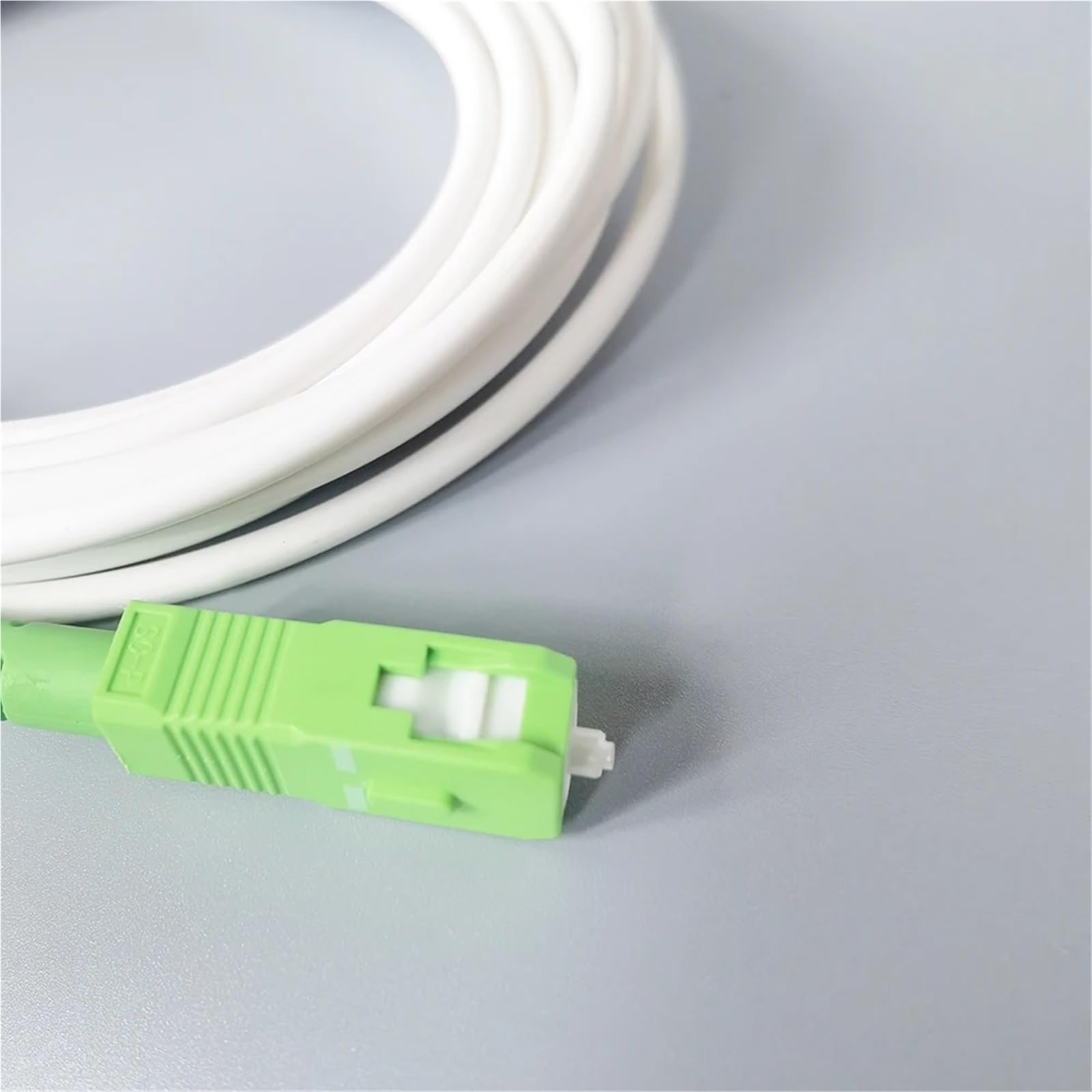 10/PCS Fibra Optica S-SC Simplex Mode Optical Fiber Patch Cord FTTH 1.5M/2M Indoor Patch Cord(10 PCS 2M)