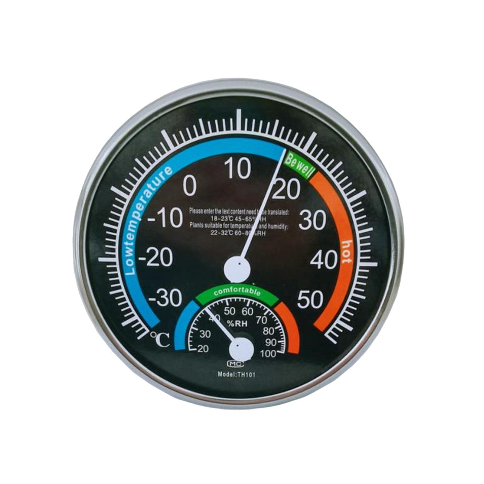 LOOM TREE® Humidity Temperature Meter Gauge Instrumentation for Restaurant Garden Black | Home & Garden | Yard, Garden & Outdoor Living | Garden D?©cor | Outdoor Thermometers-picture-10