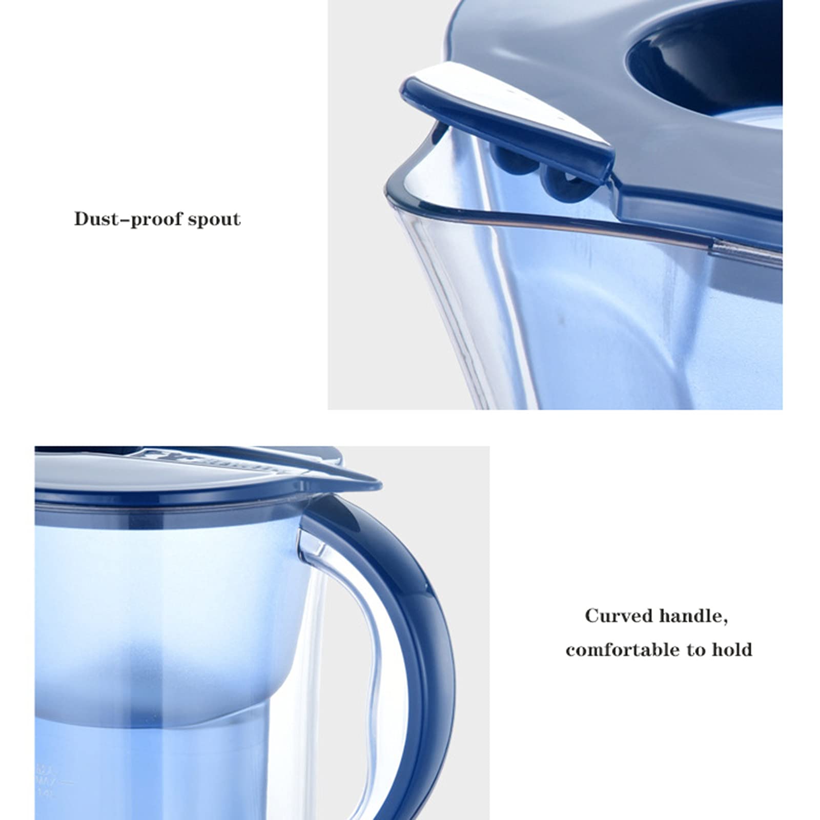 Hervidor limpio, purificador de agua con elemento filtrante, hervidor con filtro para consumo directo de cocina, reduce las impurezas/microplásticos/incrustaciones/plomo/metales pesados,A
