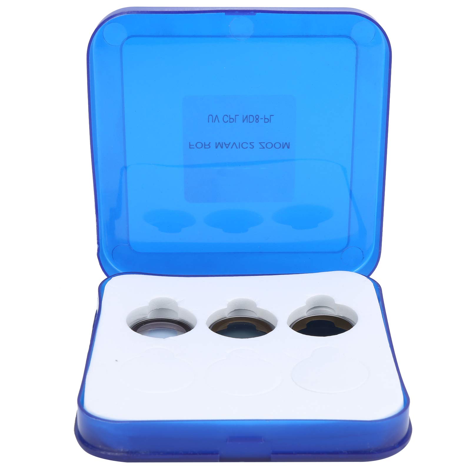 Juego de filtros para lentes de cámara Material de alta definición Aleación de aluminio 2 Drone UV ajustable CPL ND8-PL