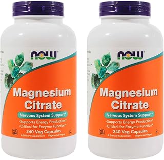 MPOWER Citrato de Magnésio 400mg Magnesium 240Cap 2 unidades Produto Importado