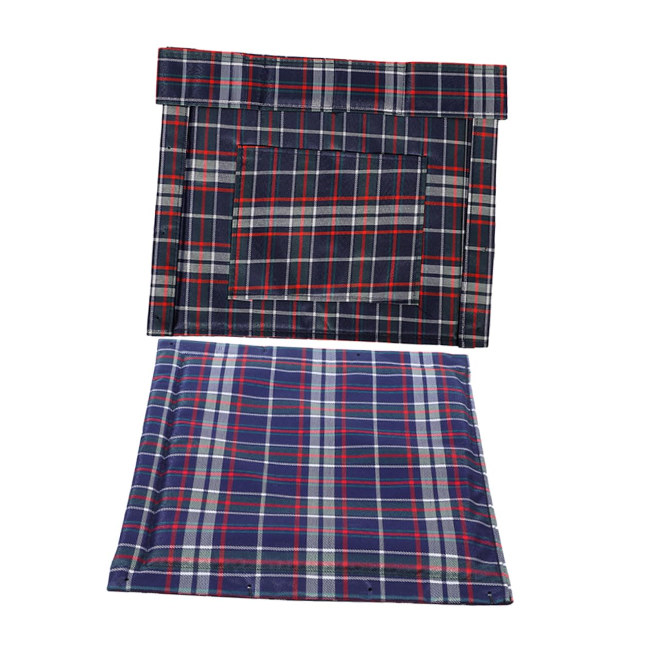 ERINGOGO Set Office Chair Cushion Set with Backrest Oxford for Wheelchair Comfortable Lumbar Support for Home Outdoor Activities Travel and Car Seat Use