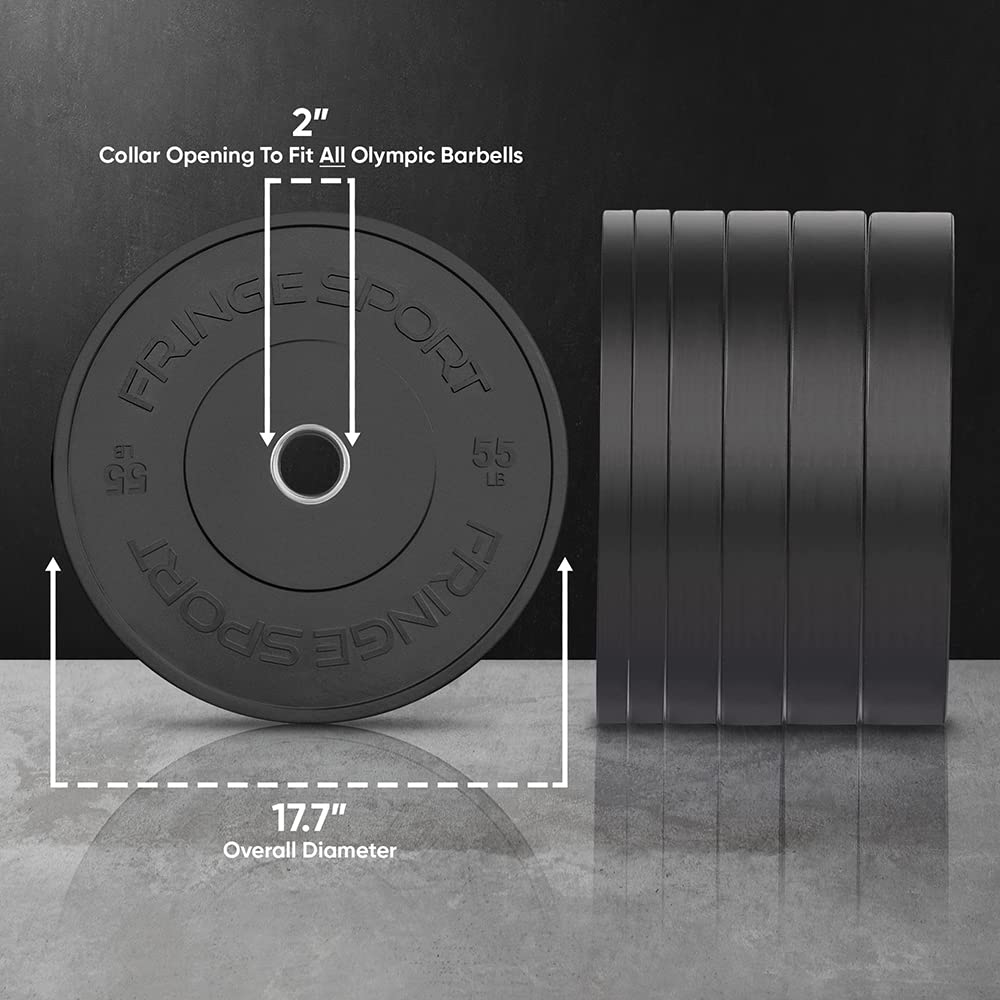 OneFitWonder OFW Bumper Plates - 45lb (Pair)