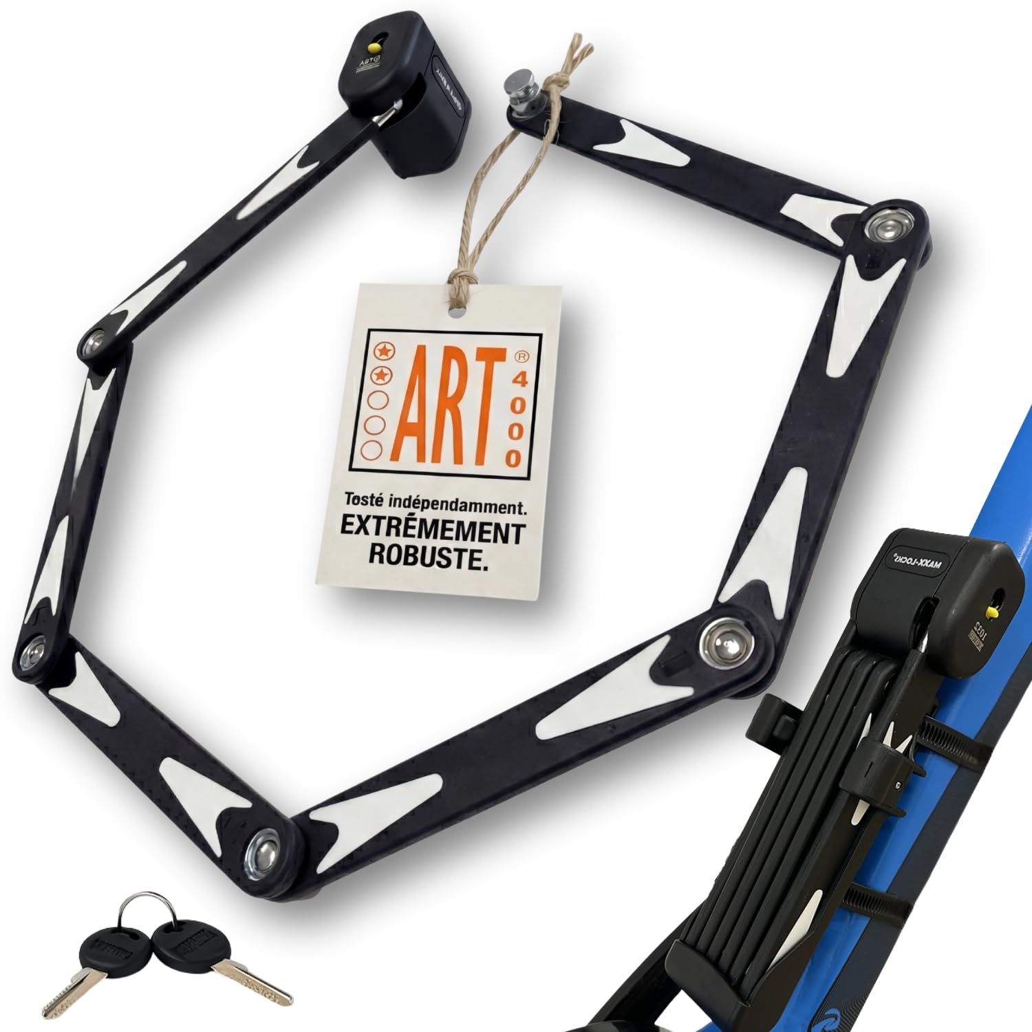 antivol pliant pour vélo