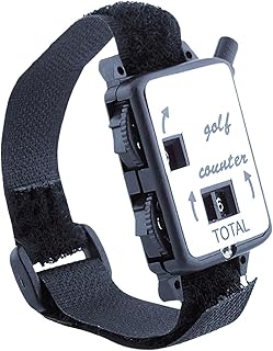 tongfeng Golf Counter Clicker - Score Keeper Golf Score Counter Watch Golf Stroke Counter Manual - Mini Golf Shot Counter Hand Mechanical Counters for Sport Casino