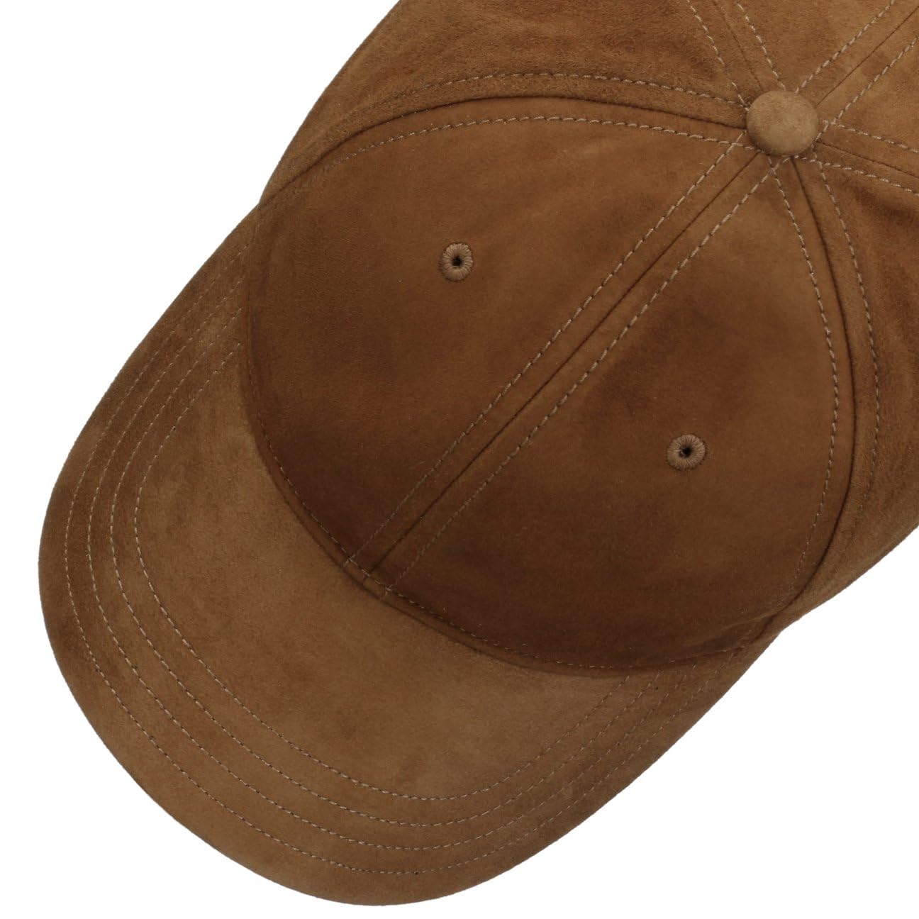 Stetson Classic Gorra de Beisbol Cuero Velours Six Panels Strapback Hombre Todo el ano