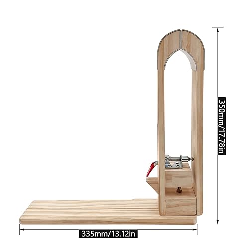 Miniatura 3 de LYFJXX Poni de costura de cuero, abrazadera de costura de cuero DIY con cuero PU, abrazadera de caballo de caballo de caballo de madera