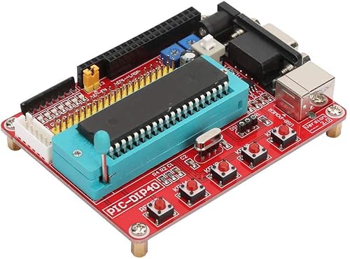 Miniatura 6 de Tablero de desarrollo de aprendizaje, tablero de aprendizaje del microcontrolador PIC16F877A con el interfaz RS232