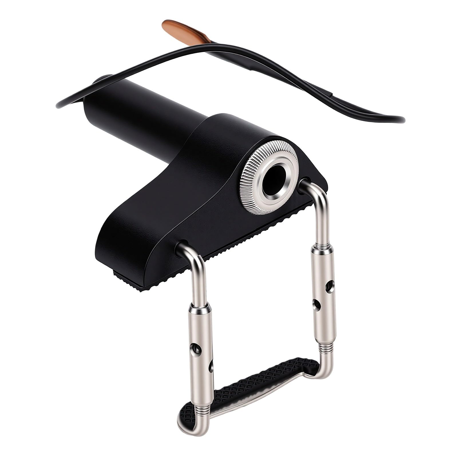 Capteur Piézo-électrique de Contact pour Violon avec Coussinet en | Construction en Bois et Métal PP, Diverses Compatibilités pour Violons, Installation Facile du Cric sur le Bloc d'angle.