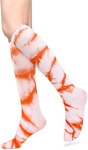 Miniatura 9 de Benefeet Sox Calcetines altos de poliéster para mujeres y niñas, calcetines largos de tubo unisex, suaves, acogedores, calcetines de pantorrilla