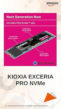 メモリー KIOXIA EXCERIA PRO NVMe SSD 1TB EXCERIA PRO - NVMe™ SSD | KIOXIA - Middle East & Africa (English)