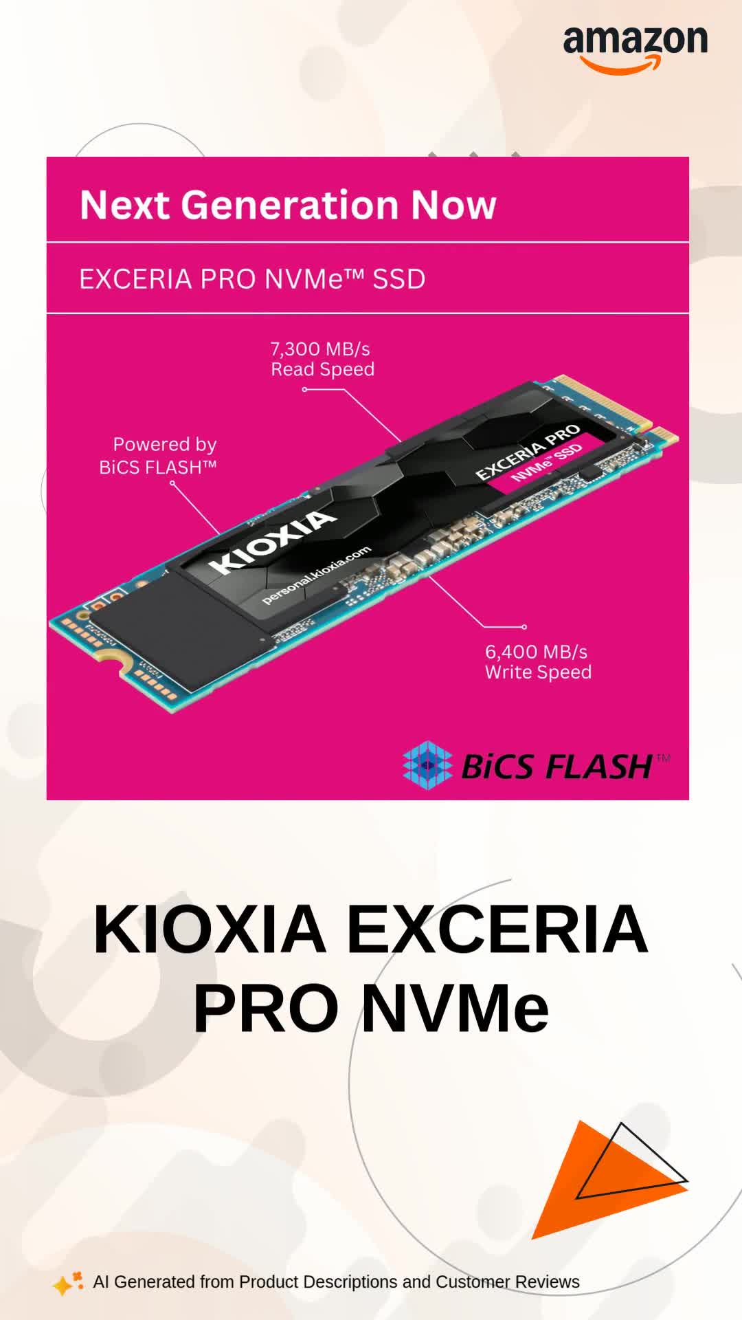 KIOXIA EXCERIA PRO NVMe SSD