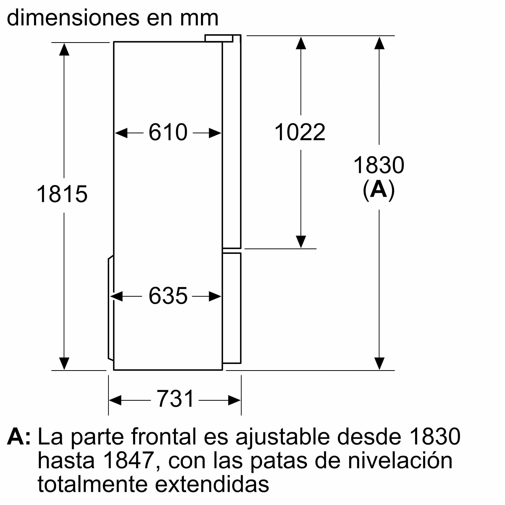 Bosch - Frigorífico Multipuerta, Serie 6, 183x191 cm, 405 l, NoFrost, Acero inoxidable antiehuellas, KFN96APEA | Gran capacidad y frescura duradera para tus alimentos.