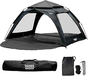 Amazon | THORR サンシェード 日避け テントシェード 大型シェード