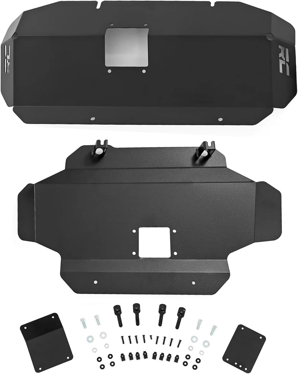 Front & Belly Skid Plate Kit for Toyota 4Runner (2010–2024) - Heavy-Duty Steel Underbody Protection, Includes Differential Skid