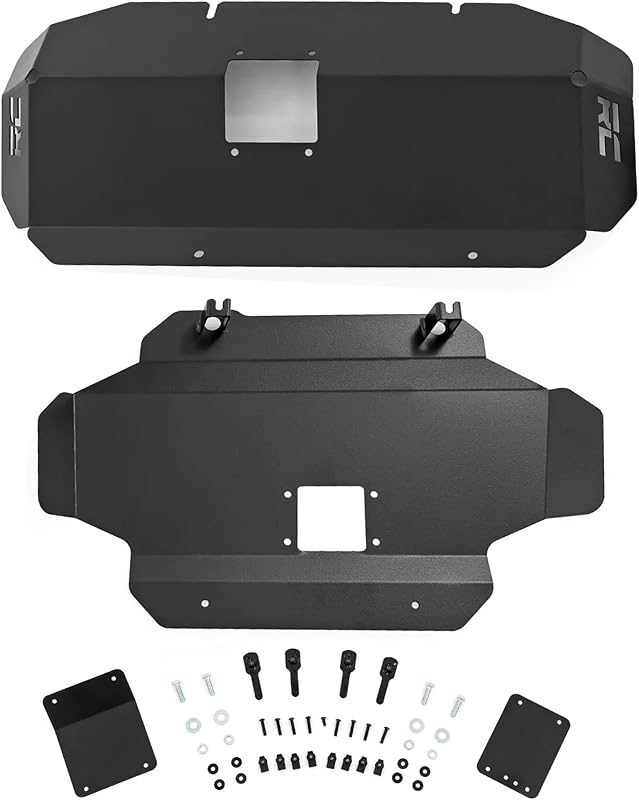 Front & Belly Skid Plate Kit for Toyota 4Runner (2010–2024) - Heavy-Duty Steel Underbody Protection, Includes Differential Skid
