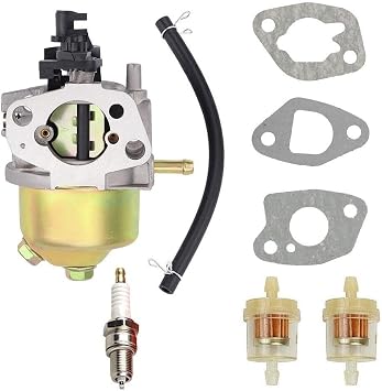 For Carburetor Kit For 7103338 173cc Loncin Engine & Earthquake 159cc Tiller