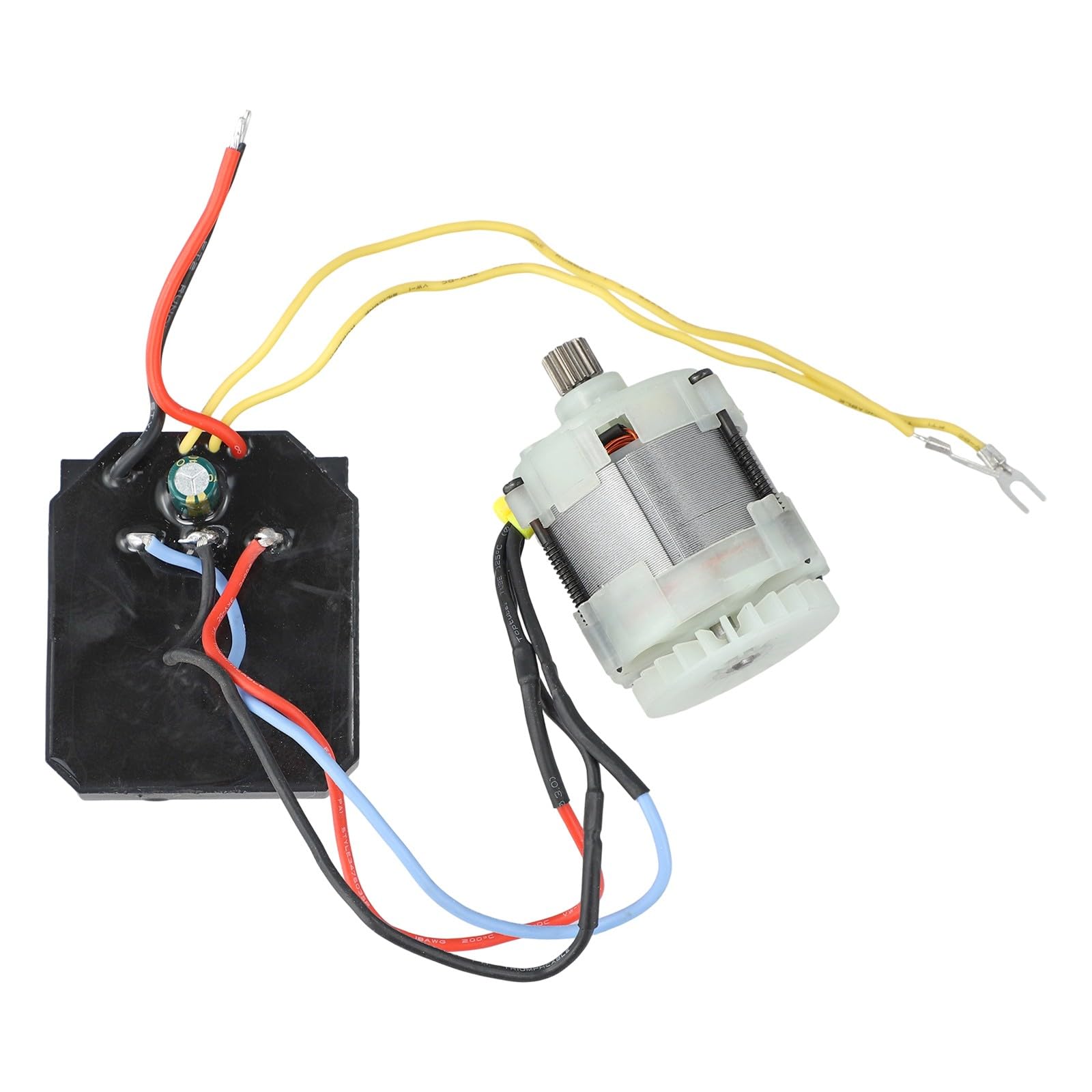 21V 14 Zähne bürstenloser Motor Ersatz für Akku-Kettensägen-Elektrowerkzeuge, kompatibel mit 4/6/8 Zoll Elektrokettensägen, Schwarz