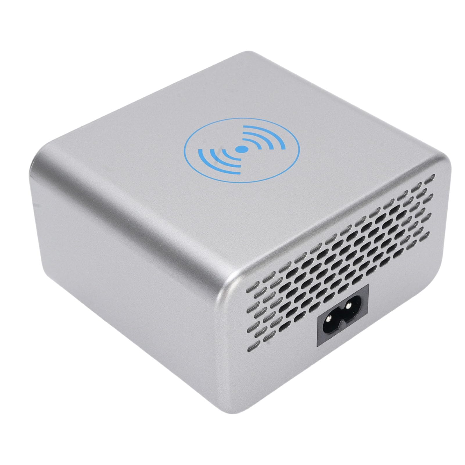 USB-Lade-Hub, 100 W, 8 Ports, Kabellose USB-Ladestation mit Bildschirmanzeige, Schnelles Aufladen Mehrerer Geräte, Smart IC Desktop Organizer Hub für Smartphones, Tablets (EU-Stecker)
