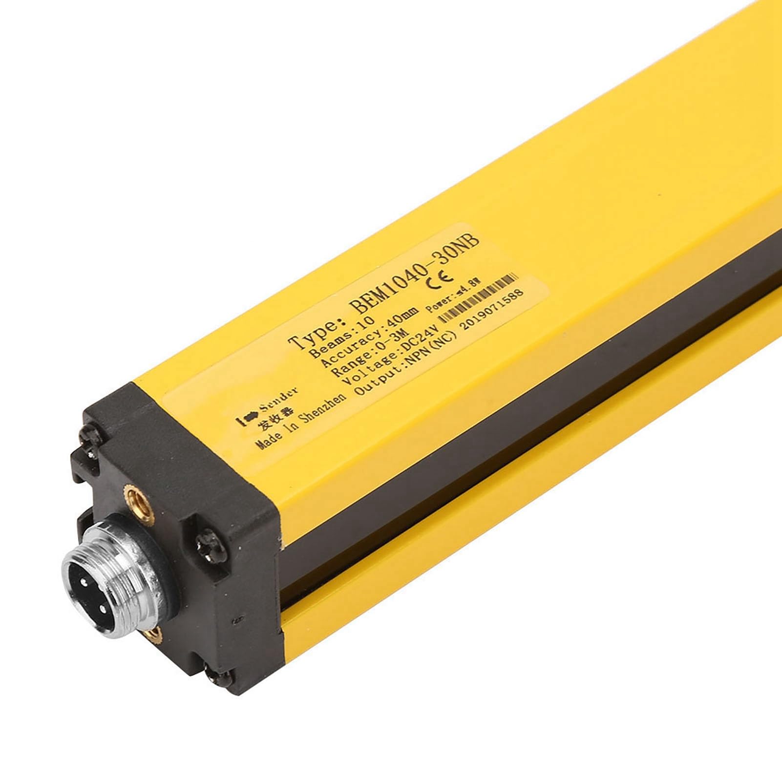 Dispositivo di Sicurezza Leggera a Tenda Leggera DC24V (10 travi (BEM1040-30NB))