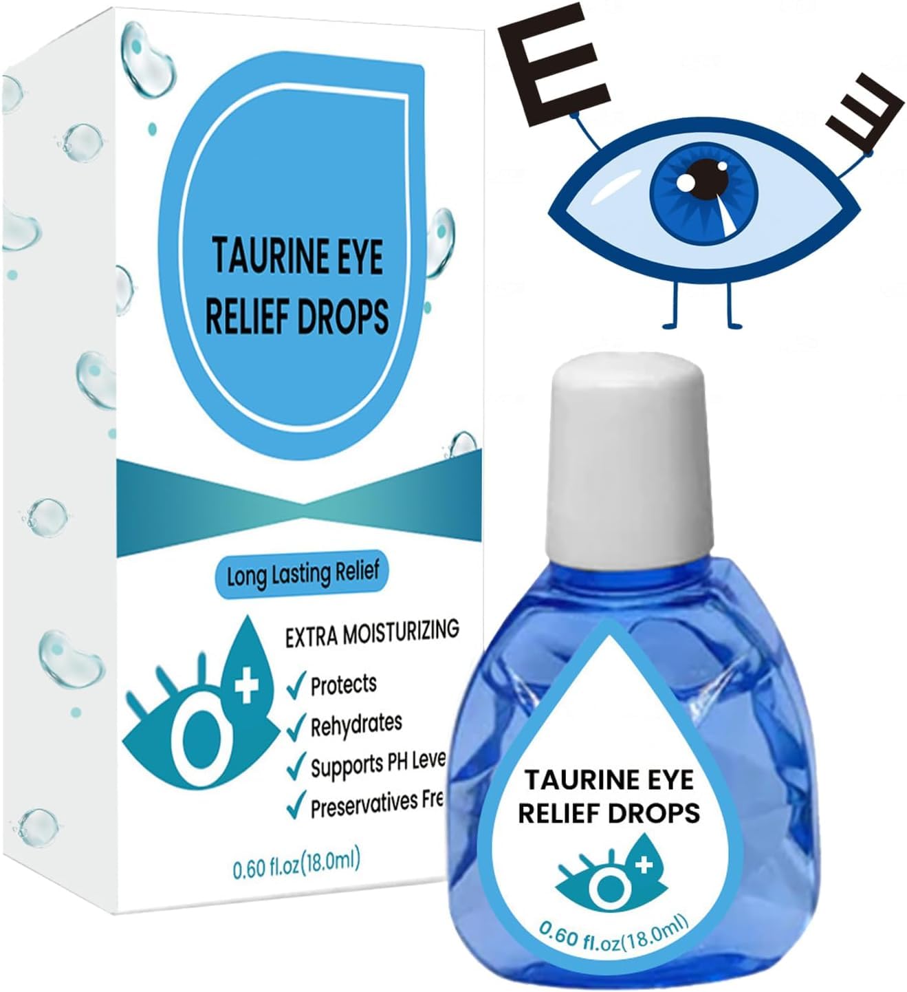 Hydravision Ultra Eye Therapy Drops, Eye Care Liquid, Soothing Eye Drops, Alleviate Eye Fatigue and Improve Your Cloudy Vision Within 3-4 Weeks (1 Pcs)