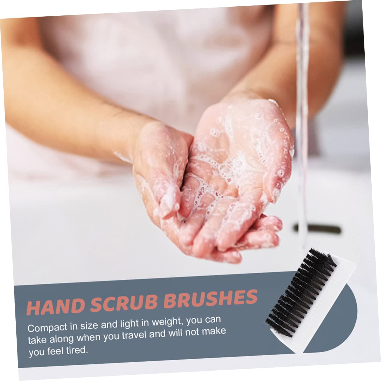 Healeved 9stücke Teiliges Nagelbürsten Doppelseitige Rutschfeste Reinigungspinsel Für Fingernägel Handlich Und Platzsparend Zur Nagelpflege Und Hygiene Zuhause