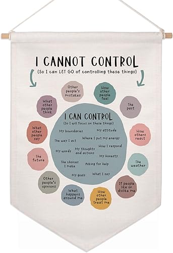 Miniatura 37 de Classroom Wall Hanging Banner Poster Therapy Office Decor Calm Down Corner School Counselor Mental Health Growth Mindset Poster Anxiety Educational