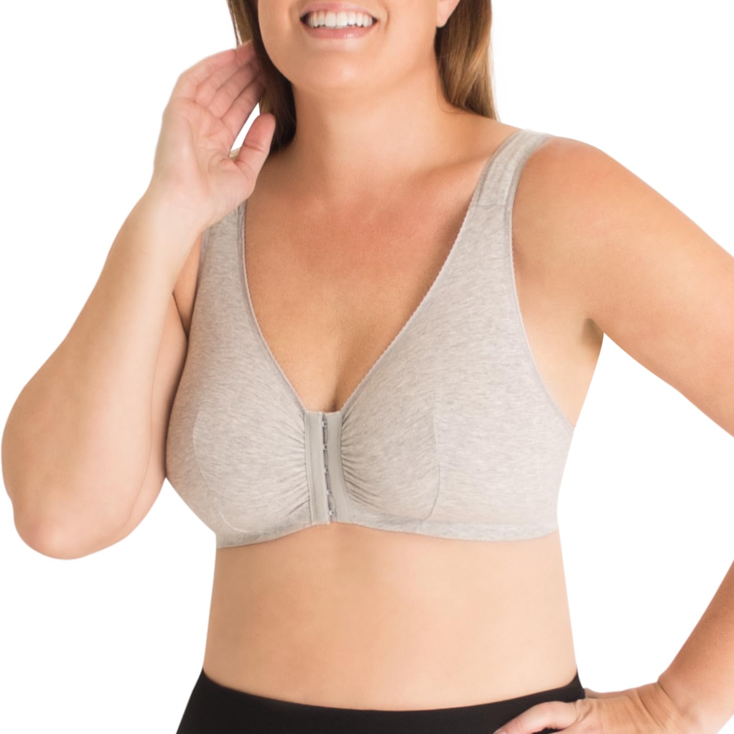 LEADING LADYWomen's Cotton Front-closure Leisure Bra Cotton Front-closure Leisure Bra