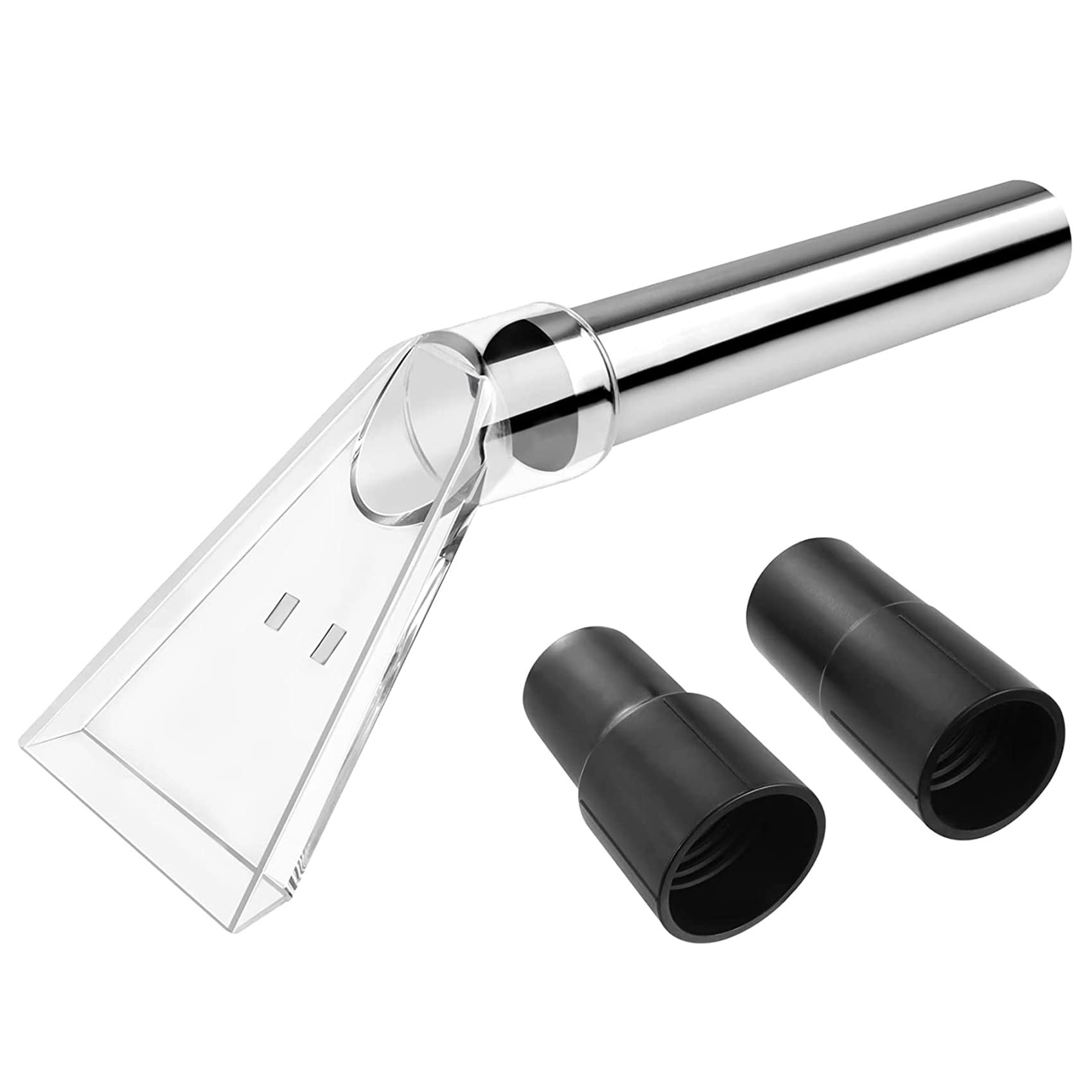CTRLZS Extractor Hand Wand with Clear Head for Upholstery & Carpet Mattress Cleaning, Car Detailing Vacuum Wand