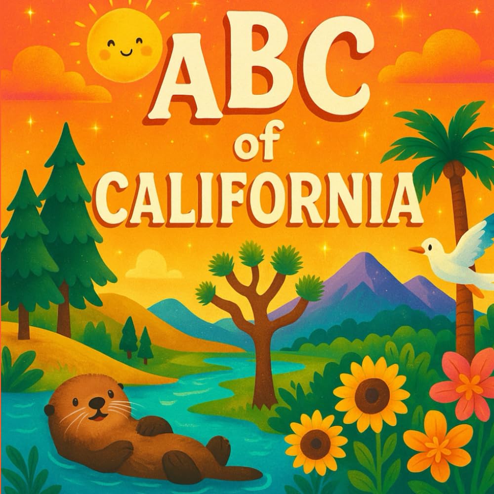 ABC of California: California Alphabet Book (States Book for Kids)