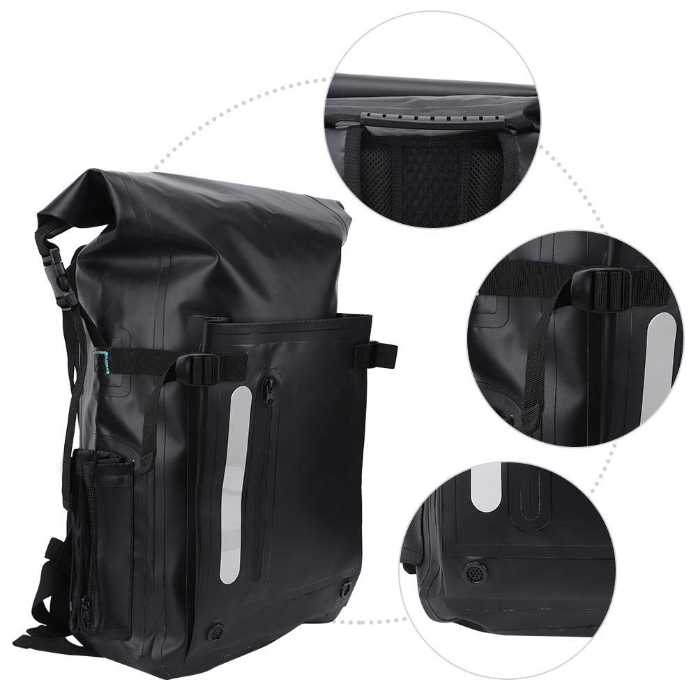 KANBUN Bolsa seca impermeable, bolsa de buceo impermeable de 30 L, equipo de mochila de esnórquel para natación, rastreo de ríos, separación seca y húmeda