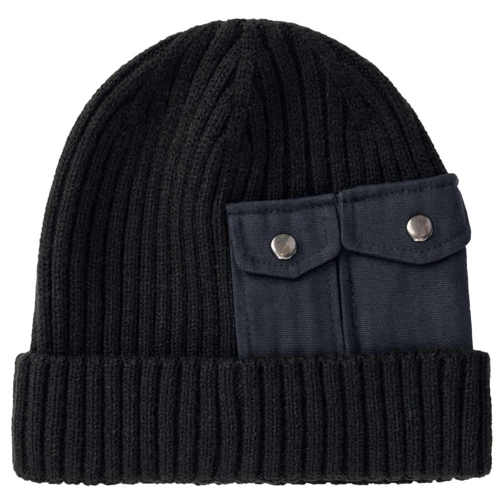 Alpha Industries Utility Beanie Warm Unisex Hat, Black, Standard Size
