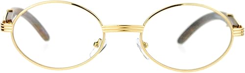 Miniatura 3 de SA106 Art Nouveau - Gafas de sol ovaladas con marco de metal