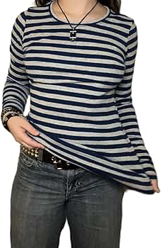 【CPGN STUDIO】Grunge Stripe Long Sleeve CPGN STUDIO】Grunge Stripe Long Sleeve Gianna Striped Long