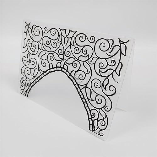 Vista 56 de DzIxY Geometría Fondo Plástico Carpetas de grabación en relieve para tarjetas Suministros DIY Papel 3D Scrapbook Plantillas Álbum Artesanía