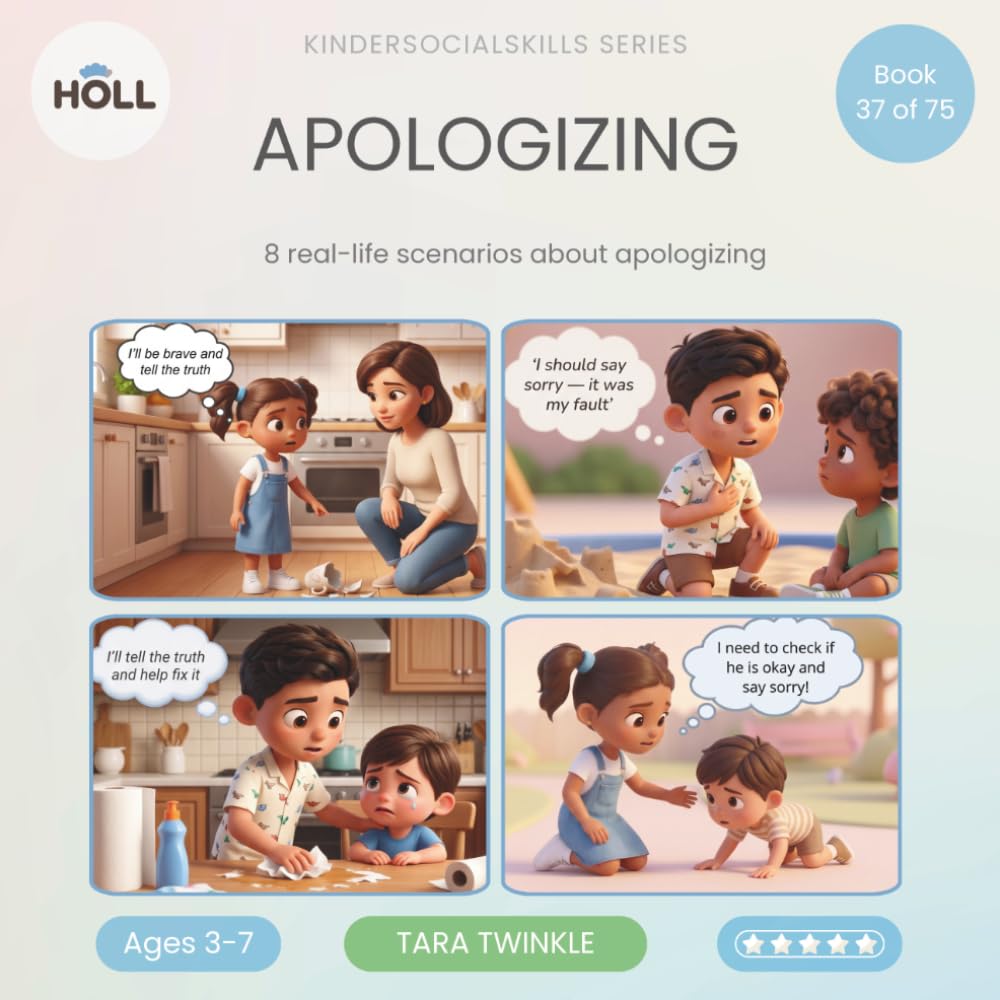 Apologizing | A Social Story for Kids | KinderSocialSkills: Teaching Kids to Say Sorry and Mean It Through Story