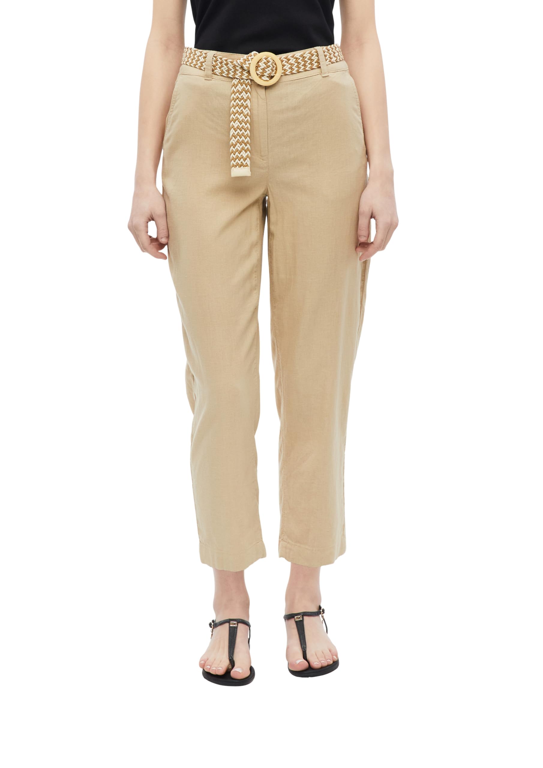 s.Oliver Ankle Trousers with Belt