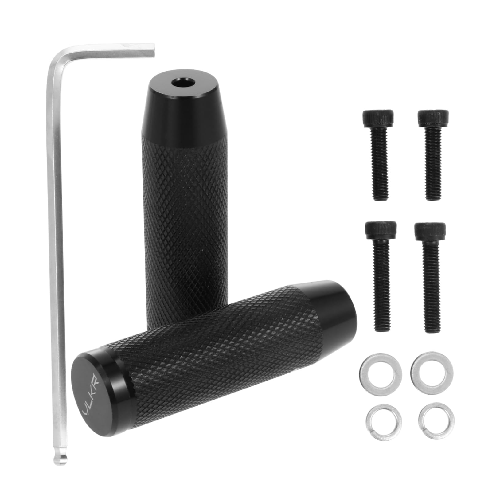 Balacoo 1Pair Aluminum Alloy Pedals for Bicycles Durable Rear Foot Pegs for Mountain Standard Bikes Slip Design for Enhanced Stability Accessory for Bike Enthusiasts