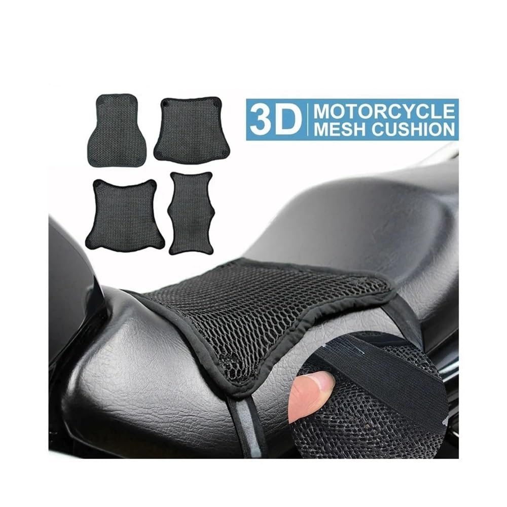 telo Moto sella Cuscino per sella moto in rete 3D. Niente più fondoschiena sudati e appiccicosi. Coprisella moto traspirante che si raffredda
