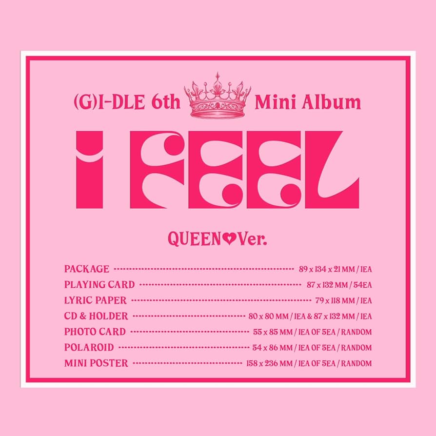 （G）i-dle　プロモアルバム　非売品　サイン入り　I FEEL　② G)I-DLE G-IDLE GIDLE OFFICIAL I FEEL ALBUM YZY POLAROID POB