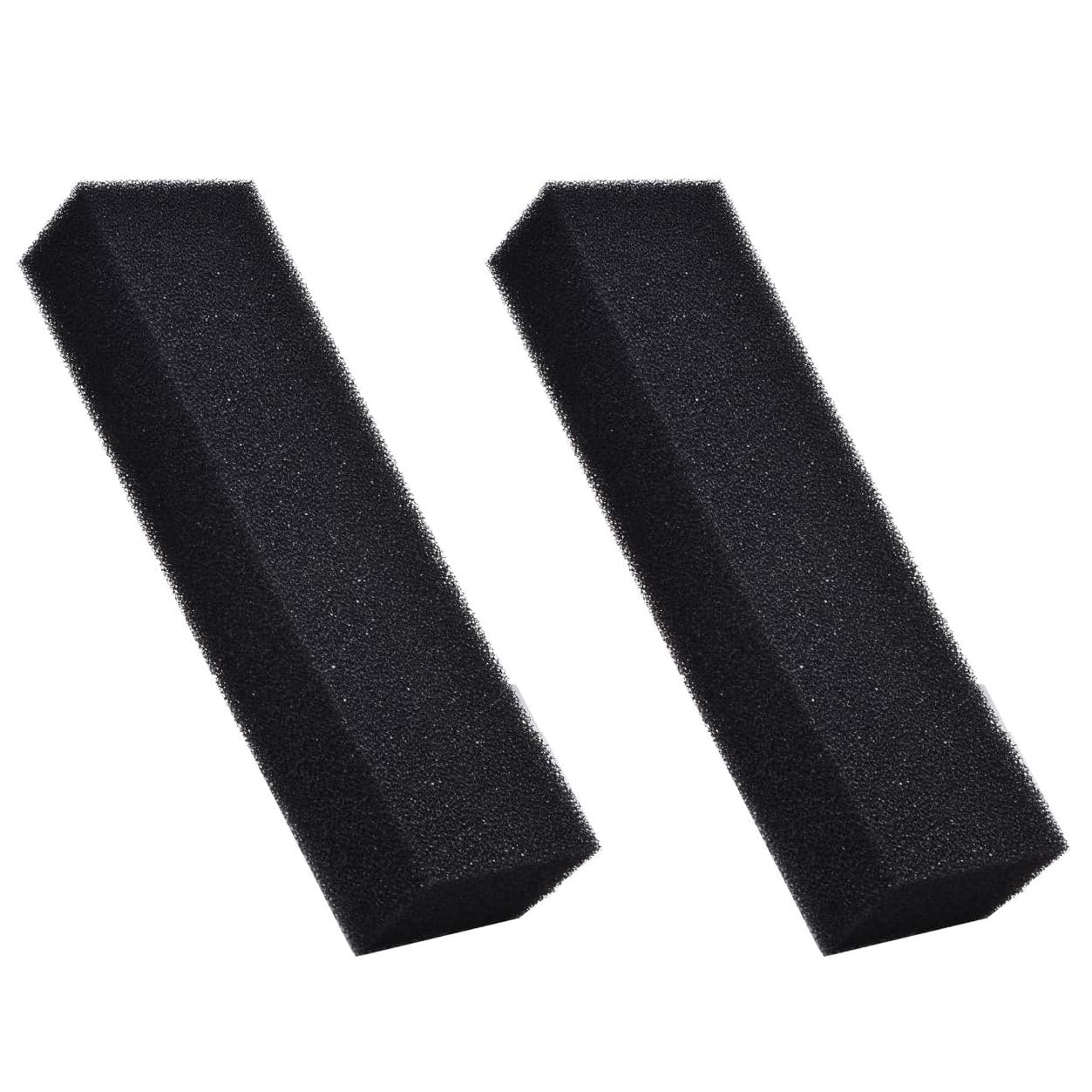 Éponge filtrante en mousse bio ALEGI x2 pour aquarium de 40,6 x 11,9 x 7 cm