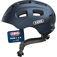 ABUS Youn-I 2.0 Casco per Ragazzi - Casco da Bicicletta con Luce per Bambini