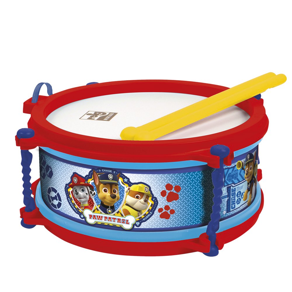 REIG2520 Paw Patrol Nickelodeon Drum, Blue