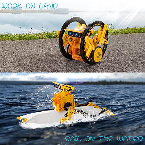 14-in-1-Solar-Robot-Kit-Stem-Projects-for-Kids-Age-8-12-Educational-STEM-Science-Toy-DIY-Solar-Power-Building-Kit-Robotic-Set-Toys-Gift-for-Boys-Girls-8-9-10-11-12-Years-Old